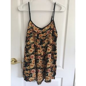 Forever 21 Floral Romper